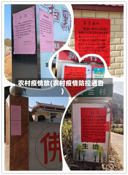 农村疫情放(农村疫情防控通告)
