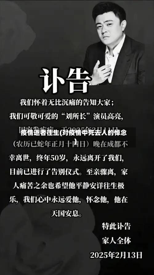 疫情逝者往生(对疫情中死去人的悼念)