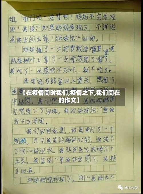 【在疫情同时我们,疫情之下,我们同在的作文】