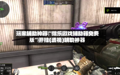 玩家辅助神器“微乐游戏辅助器免费版”开挂(透视)辅助神器