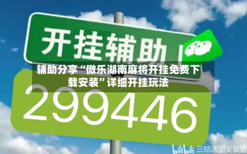 辅助分享“微乐湖南麻将开挂免费下载安装”详细开挂玩法