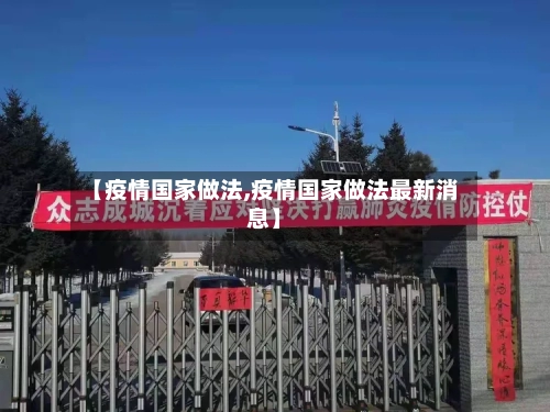 【疫情国家做法,疫情国家做法最新消息】