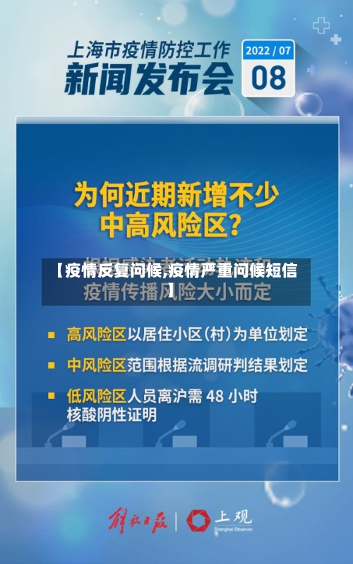【疫情反复问候,疫情严重问候短信】
