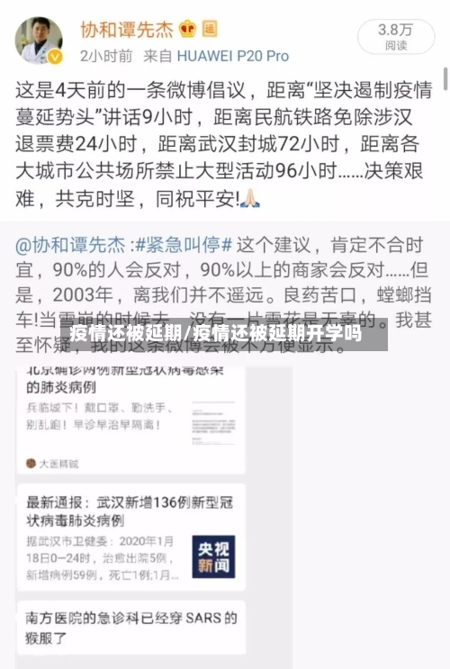 疫情还被延期/疫情还被延期开学吗