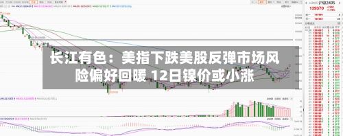 长江有色:美指下跌美股反弹市场风险偏好回暖 12日镍价或小涨