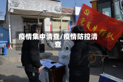 疫情集中清查/疫情防控清查