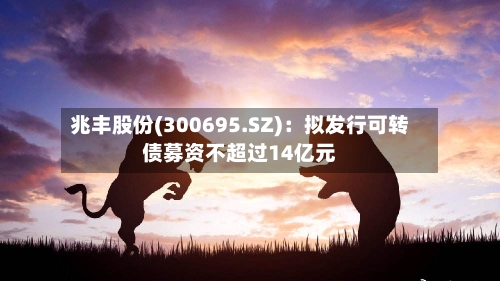 兆丰股份(300695.SZ)：拟发行可转债募资不超过14亿元