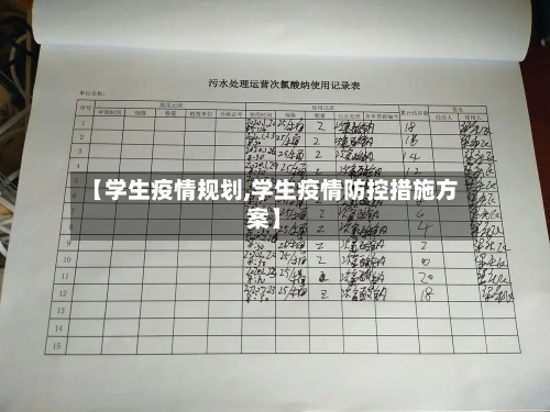 【学生疫情规划,学生疫情防控措施方案】