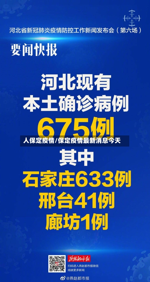 人保定疫情/保定疫情最新消息今天