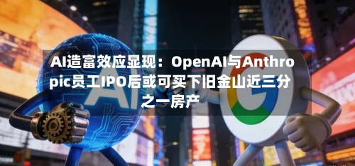 AI造富效应显现：OpenAI与Anthropic员工IPO后或可买下旧金山近三分之一房产