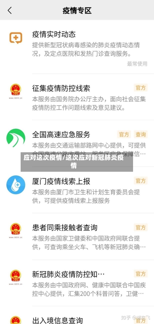 应对这次疫情/这次应对新冠肺炎疫情