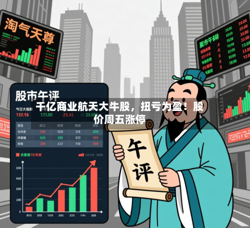 千亿商业航天大牛股，扭亏为盈！股价周五涨停